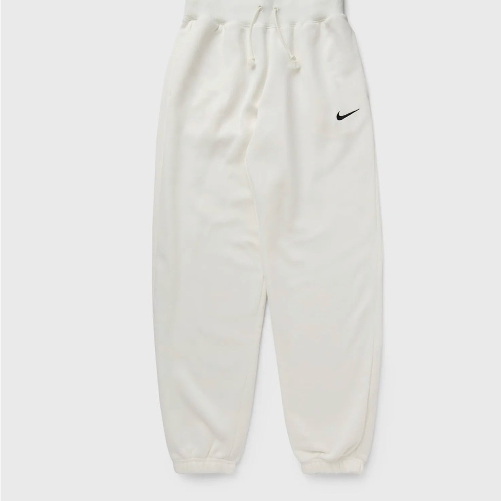 Nike white phoenix oversized joggers